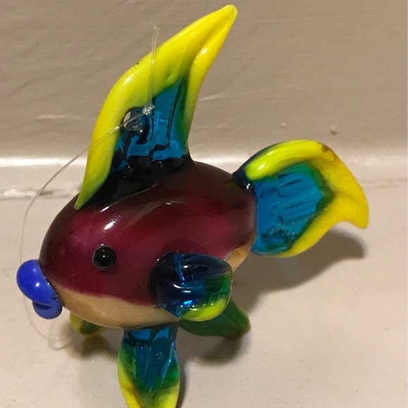 Lot of hand blown glass Beta Fishes - Picture 9 of 10